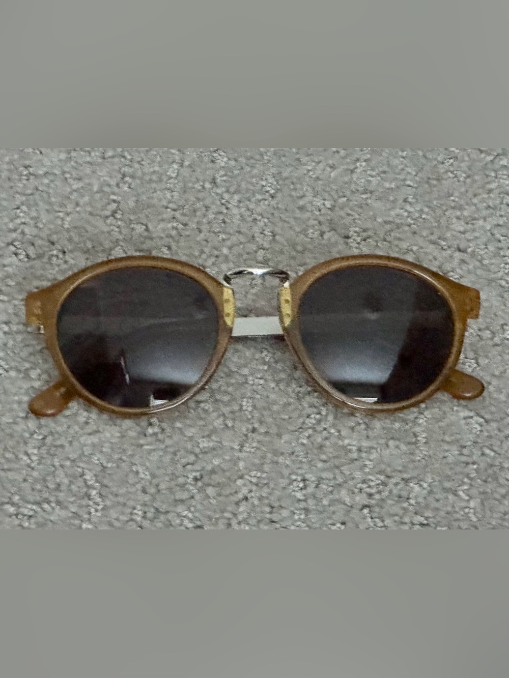 Madewell Yellow Indio Round Women’s Sunglasses